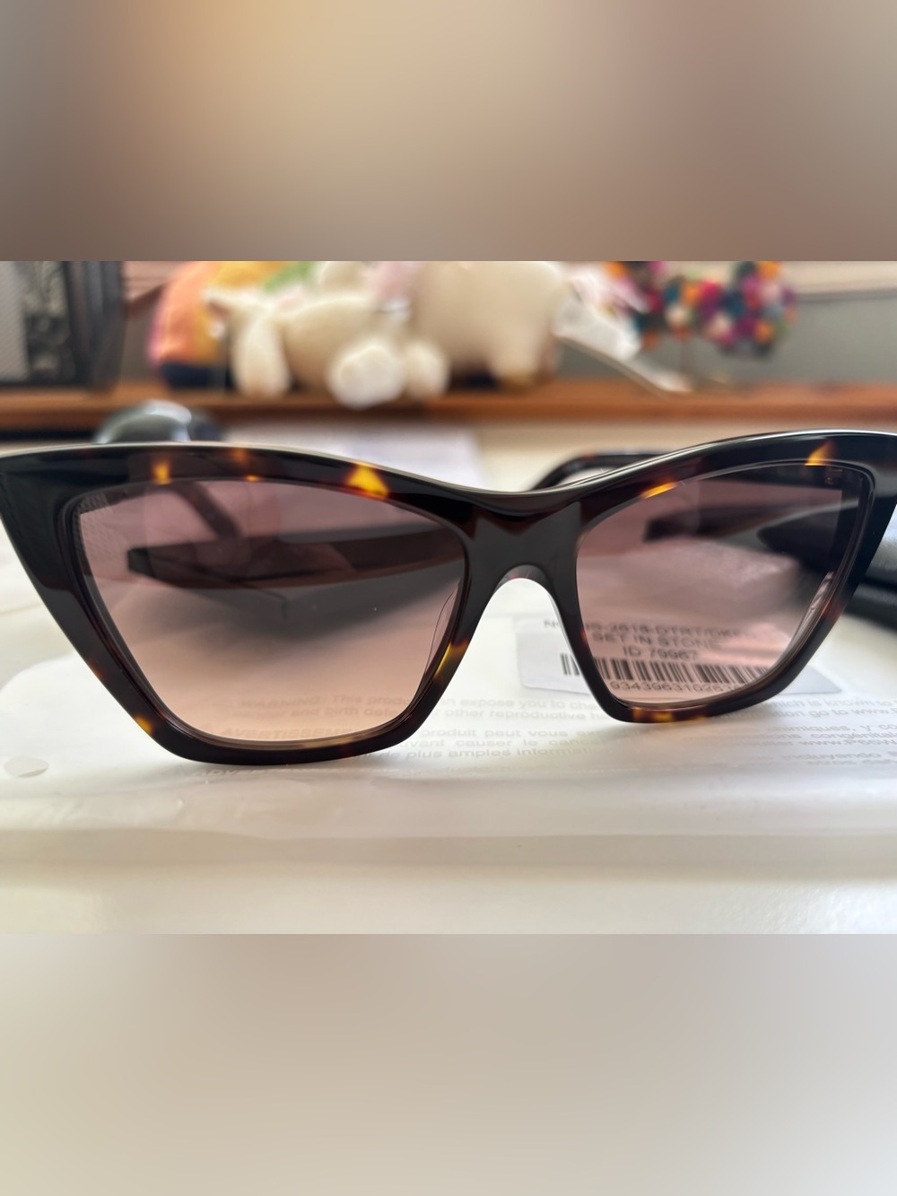 Quay Australia Tortoiseshell Cat-Eye Sunglasses—“Set In Stone” NWT